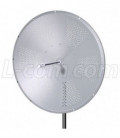 5.1 GHz to 5.8 GHz 31 dBi Broadband Parabolic Dish Antenna