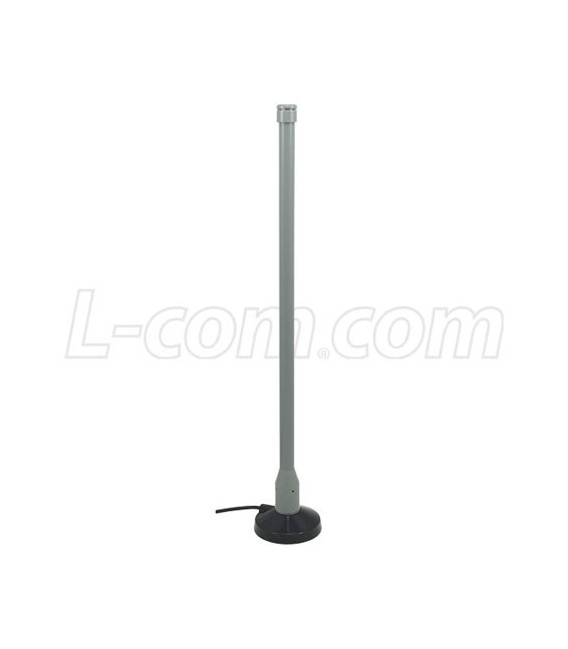 2.4 GHz 8.5 dBi Omni Antenna w/ Magnetic Mount - 10ft RP-TNC Plug Connector