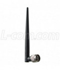 2.4 GHz 5 dBi Rubber Duck Antenna - N-Male Connector