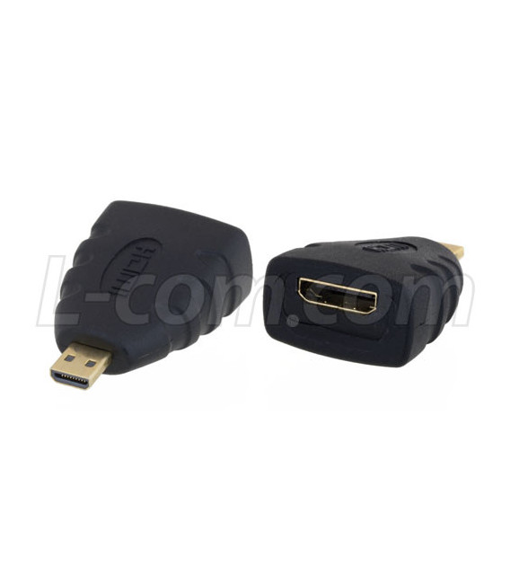 HDMI Type D Male to HDMI Type C Female Adapter