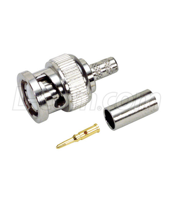 50 Ohm BNC Crimp Plug for Belden 7807 Cable