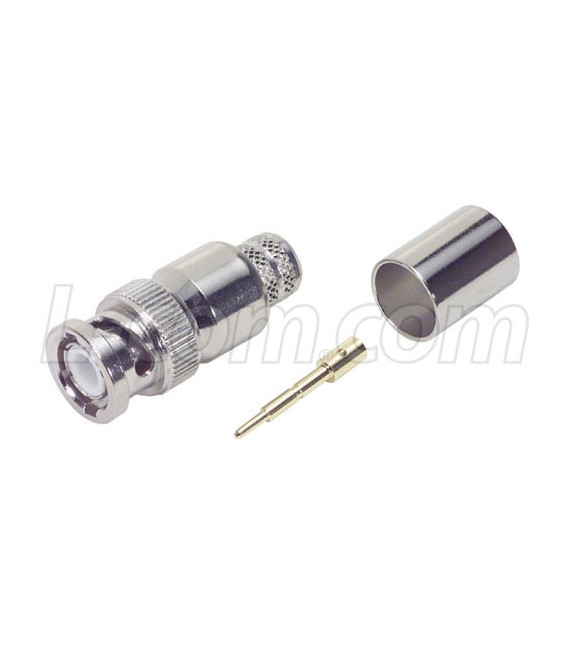 50 Ohm BNC Crimp Plug for Belden 9913 Cable