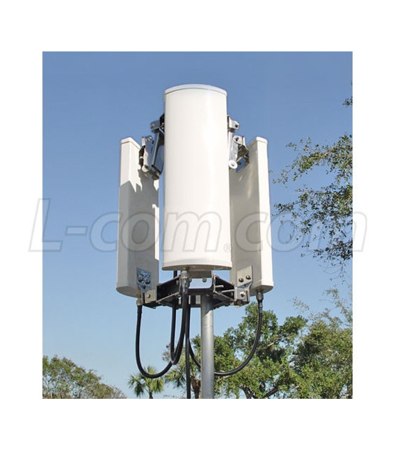 2.4 GHz 14 dBi (3) 120° Omni Sector - 1 Input to 3 Antennas