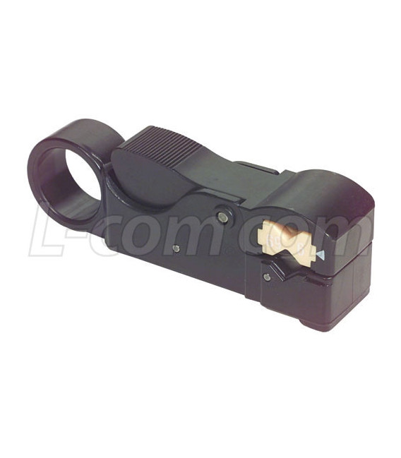 Coax Cable Stripper, 3-Blade for 3.5 to 5mm dia.