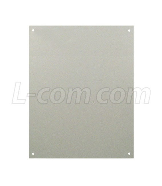 Blank Non-Metallic Starboard Mounting Plate for NB161406 Series Enclosures