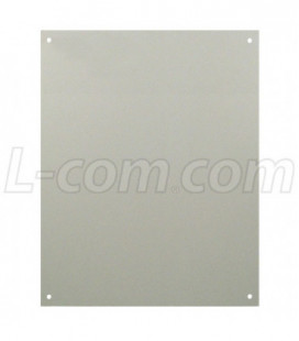 Blank Non-Metallic Starboard Mounting Plate for NB161406 Series Enclosures