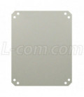 Blank Non-Metallic, Starboard Mounting Plate for NBE141006/NB121005 Series Enclosures