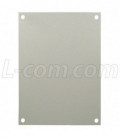 Blank Non-Metallic Starboard Mounting Plate for NB080604 Series Enclosures