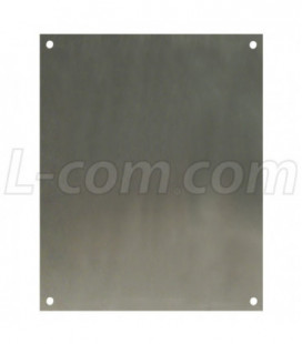 Blank Aluminum Mounting Plate for NB100805 Series Enclosures
