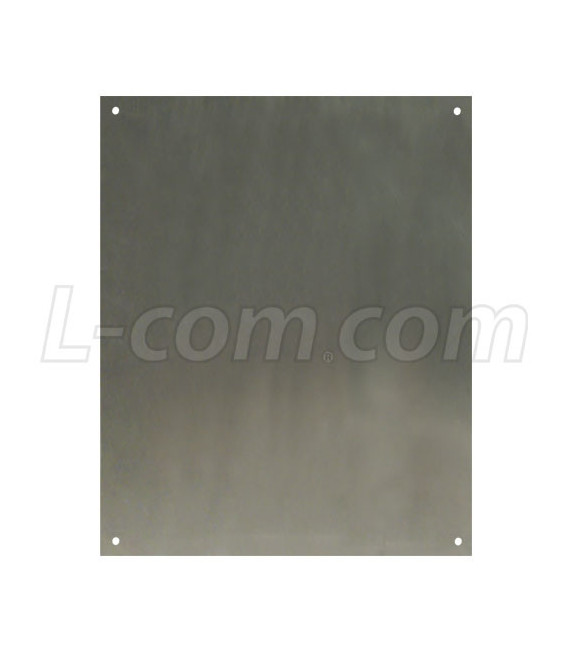 Blank Aluminum Mounting Plate for NB161406 Series Enclosures