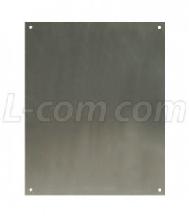 Blank Aluminum Mounting Plate for NB161406 Series Enclosures