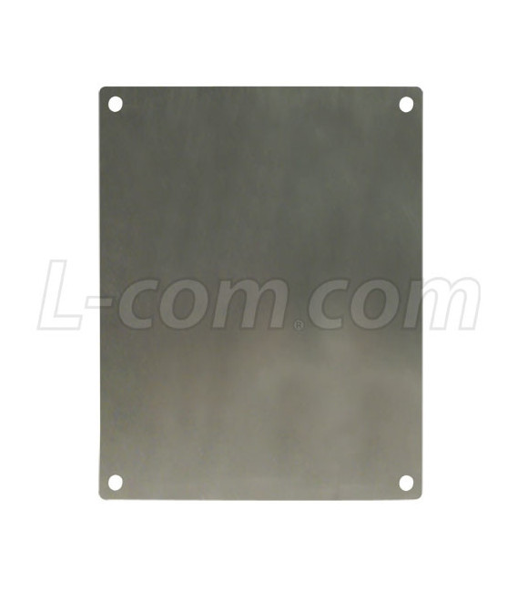 Blank Aluminum Mounting Plate for NBG241609 Series Enclosures
