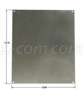 Blank Aluminum Mounting Plate for NB141207 Series Enclosures