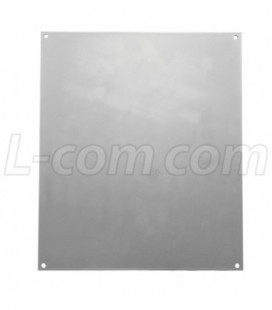Blank Non-Metallic, Starboard Mounting Plate for NB181608 Series Enclosures