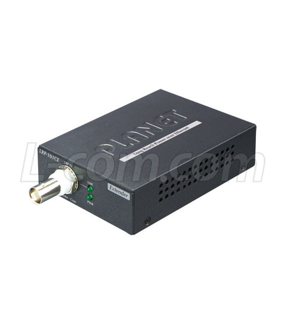 1-Port Long Reach PoE over Coaxial Extender