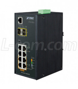 Industrial Gigabit Managed Switch 4-Port 802.3at PoE + 4-Port 10/100/1000T + 2-Ports 100/1000XP