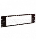 (3U) 5.25" X19" with 12 FSP Series Sub-Panel Openings