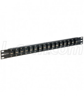 1.75" 16 Port Panel USB A/B Flanged Coupler