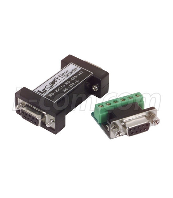 RS232 to RS485/RS422 Interface Converter DB9 -M /DB9-F (Port Powered)
