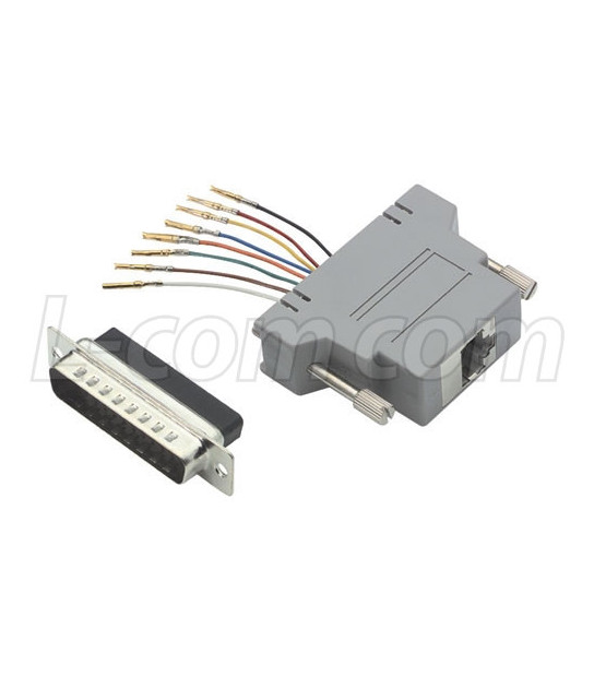 Shielded Modular Plug, RJ45 (8x8), Single