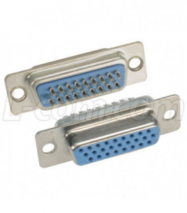 HD26 Female Solder Connectors, Tray 70