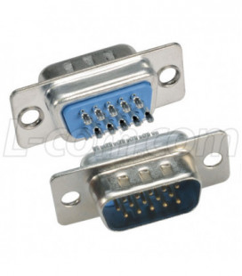 HD15 Male Solder Connectors, Tray 50