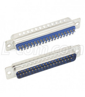 DB37 Male Solder Connectors, Tray 40