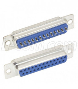 DB25 Female Solder Connectors, Tray 50