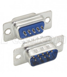 DB9 Male Solder Connectors, Tray 50