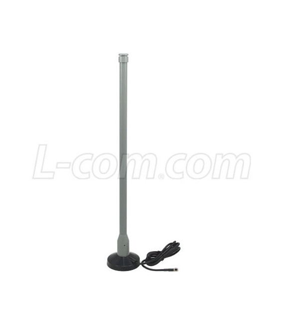 2.4 GHz 9 dBi Desktop Omni Antenna - 4ft RP-SMA Connector