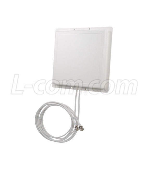 2.4 GHz 11 dBi Dual Spatial Diversity/MIMO/802.11n Antenna - 3ft N-Male Connector