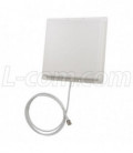 2.4 GHz 14 dBi Flat Panel Range Extender Antenna - 4ft SMA Male Connector