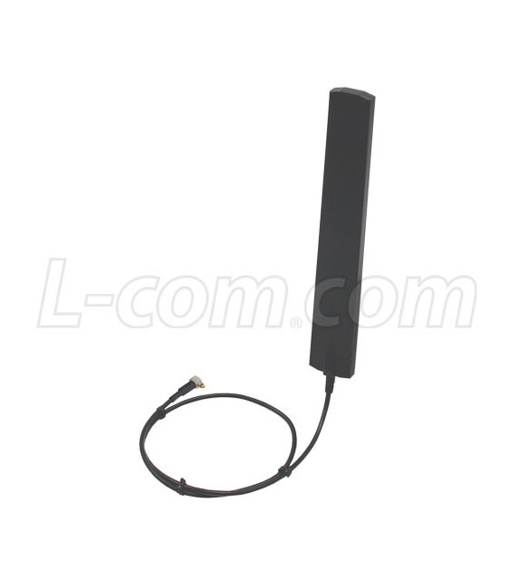 2.4 GHz 5 dBi Omni Blade Antenna - RP-SMA Plug Connector