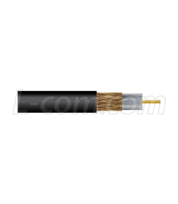Coaxial Bulk RG6 Cable RG6/U, 100 foot Coil