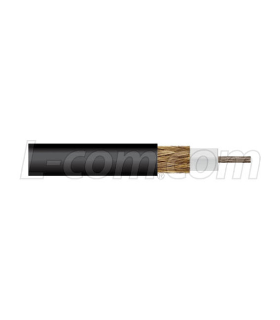 Coaxial Bulk Cable RG59A/U, 100 foot Coil