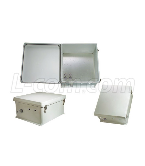 18x16x8 Inch Weatherproof NEMA Enclosure with Mounting Plate