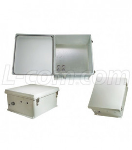 18x16x8 Inch Weatherproof NEMA Enclosure with Mounting Plate