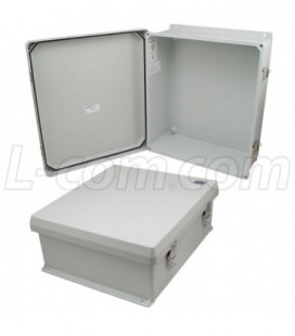 16x14x6 Inch UL® Listed Weatherproof Industrial NEMA 4X Enclosure Only