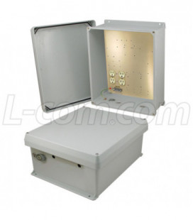 14x12x6 Inch 120 VAC Weatherproof Enclosure with Heating System