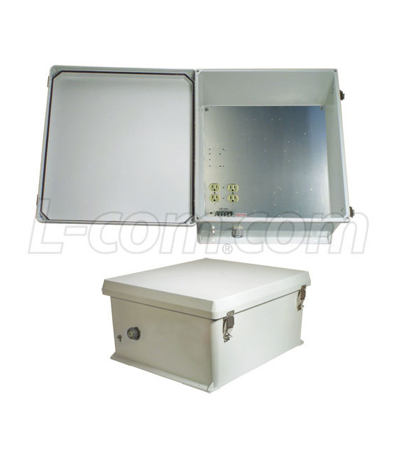 20x16x11 Inch 120 VAC Weatherproof Enclosure with Heating System