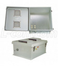 20x16x11 Inch 120 VAC Weatherproof Enclosure with Vented Lid