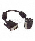 DVI-D Single Link DVI Cable Male / Male Right Angle, Top1m