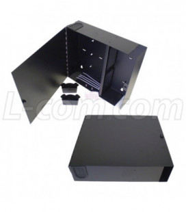 Fiber Enclosure Wall Mount with 4 FSP Series Sub panel openings