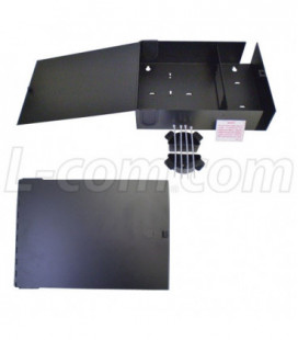 Fiber Enclosure Wall Mount with 2 FSP Series Sub panel openings