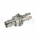 MIL M83522 ST Coupler, Multimode and Single mode Nickel Plated Brass