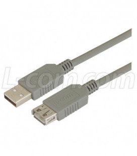 Deluxe USB Cable Type A Male/Female Extension Cable, 0.3m