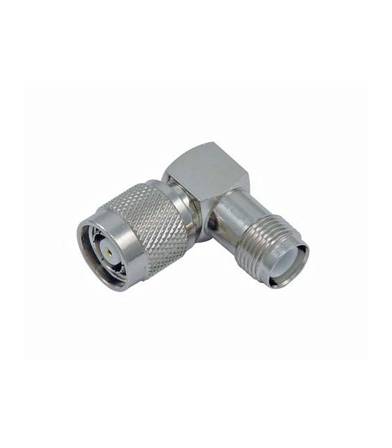 Coaxial Adapter, RP-TNC Plug / Jack Right Angle