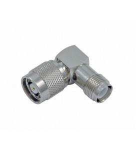 Coaxial Adapter, RP-TNC Plug / Jack Right Angle
