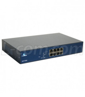 EtherWAN Commercial Ethernet Switch 10/100TX PoE 8-Ports