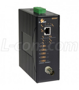 Ethernet Extender, 1 Coax, 12-32VDC, -40 to +75C